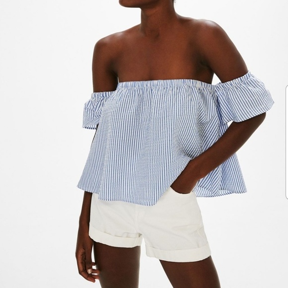 Bershka Tops - NWT~Off-the-Shoulder Blouse